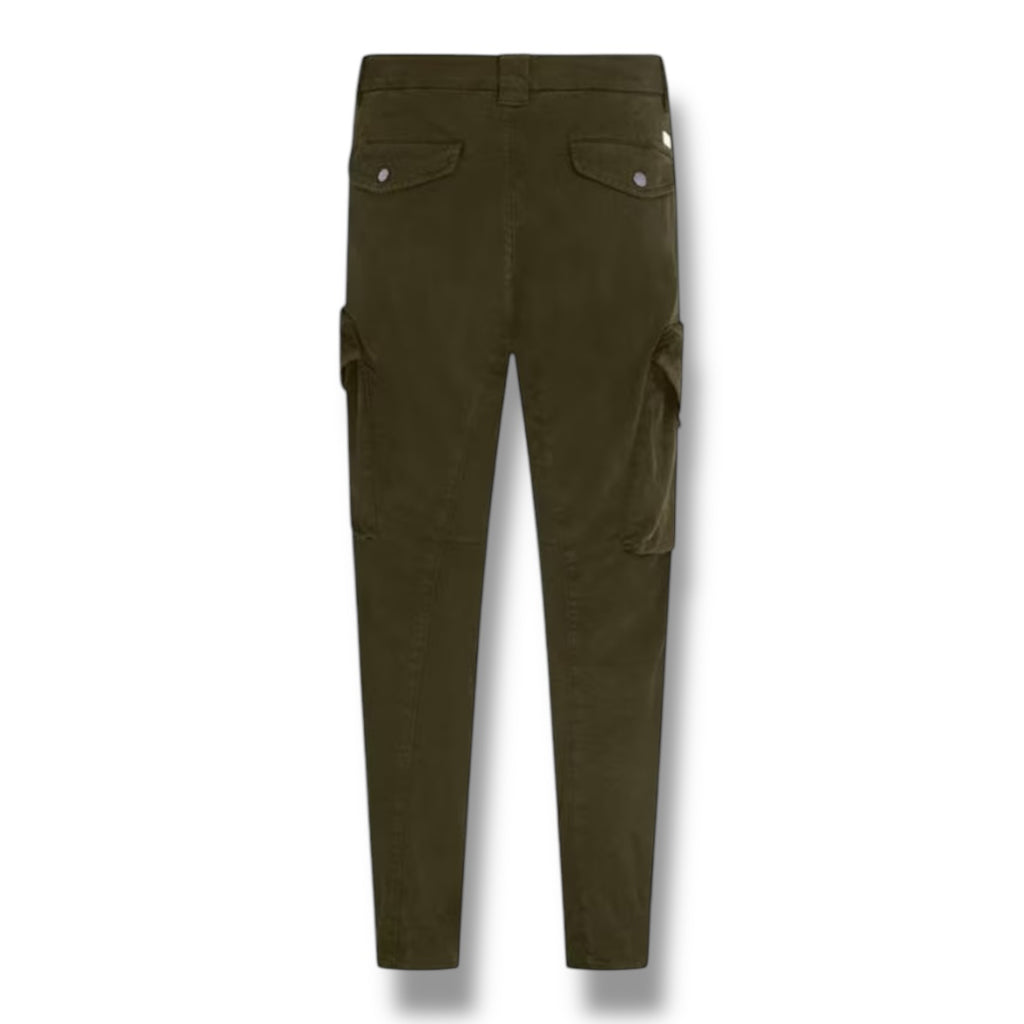 CP COMPANY ERGO LENS CARGO PANTS KHAKI GREEN