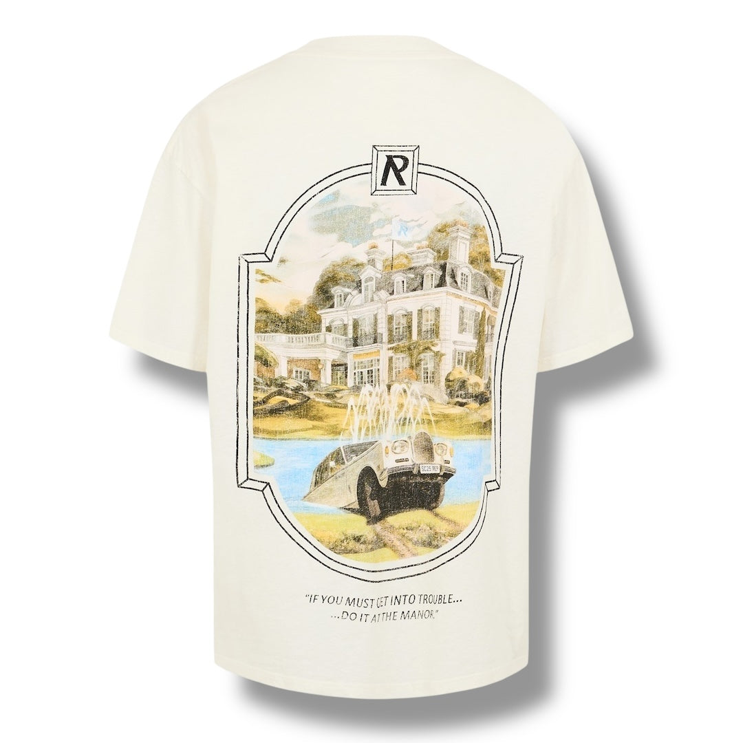 REPRESENT MANOR T-SHIRT WHITE