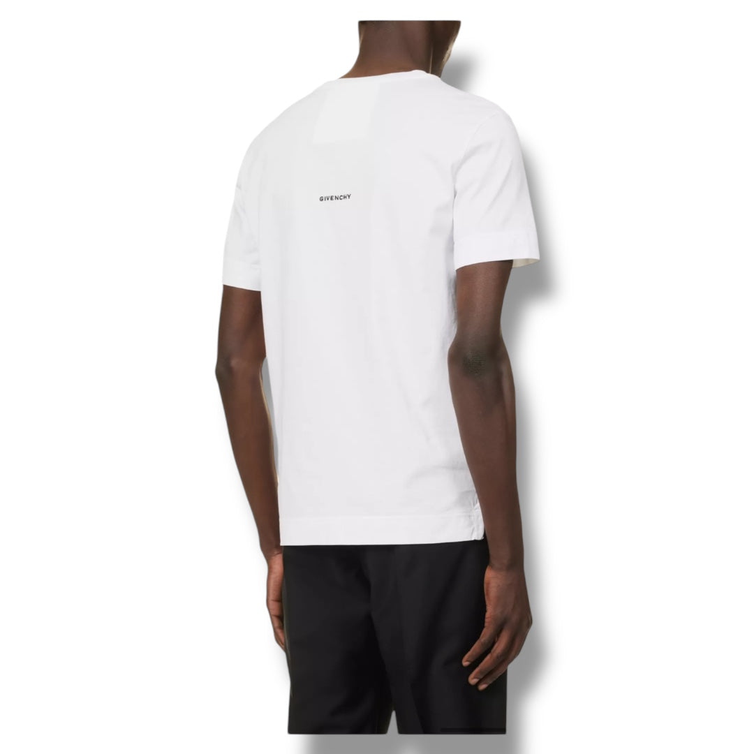 GIVENCHY PARIS SMALL 4 G T-SHIRT WHITE