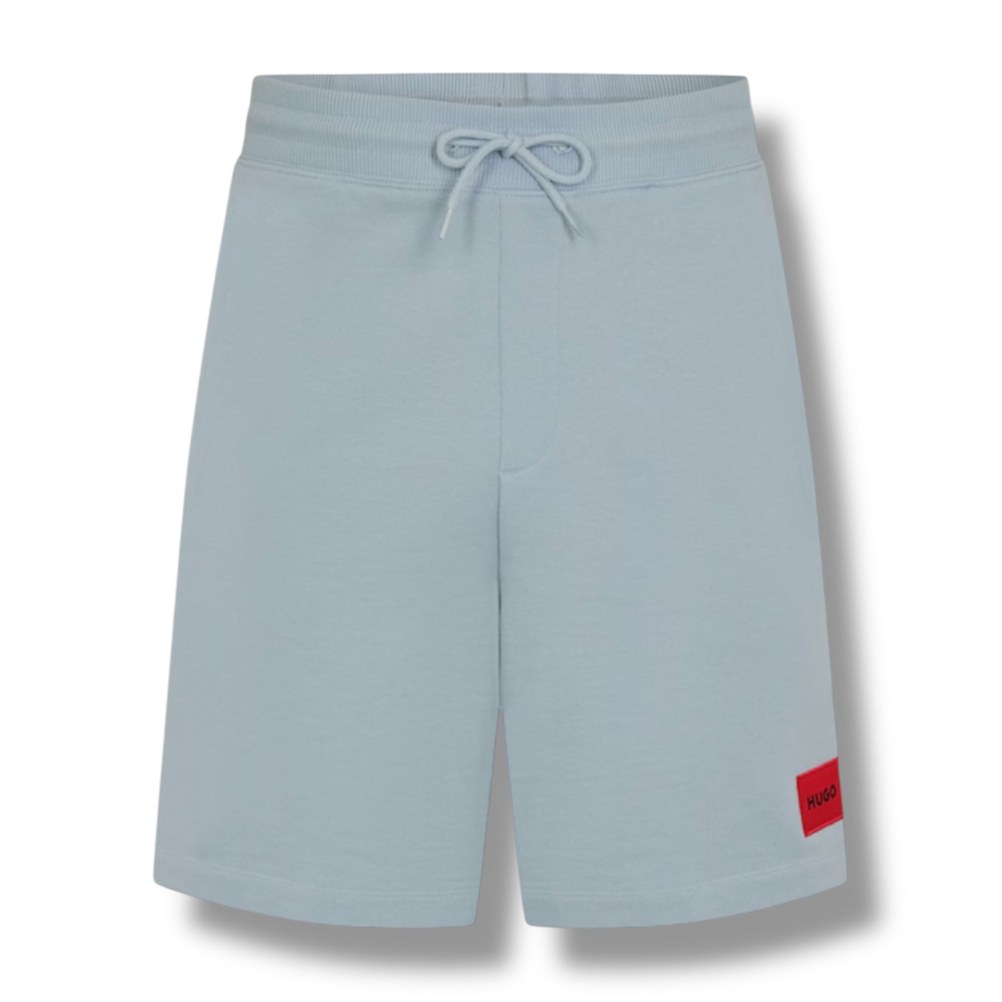 HUGO BOSS HUGO RED PATCH T-SHIRT & JERSEY SHORTS SET SKY BLUE