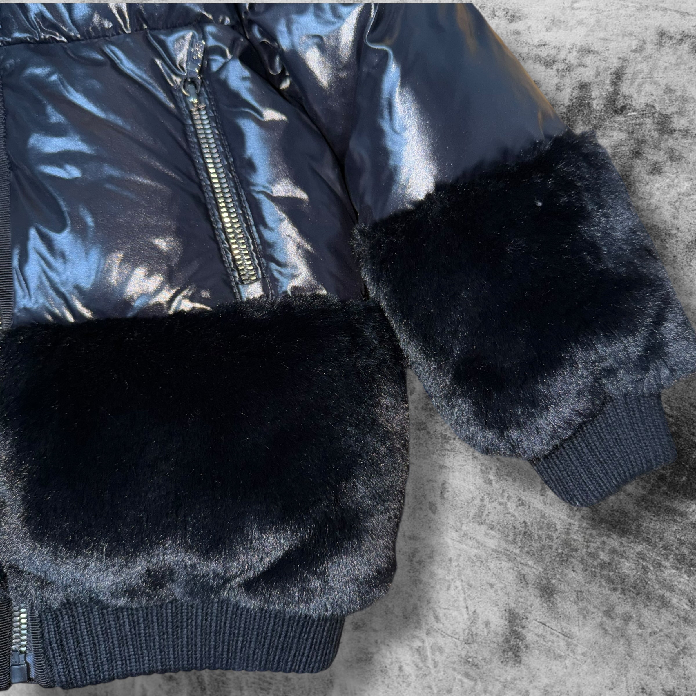 MONCLER GIRLS LOGODEC HOODED JACKET