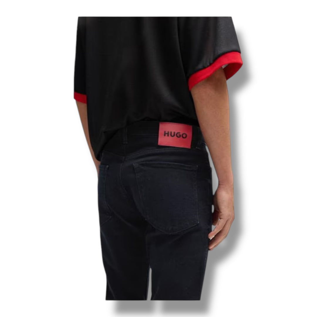 HUGO 734 STRAIGHT LEG JEANS DARK BLUE