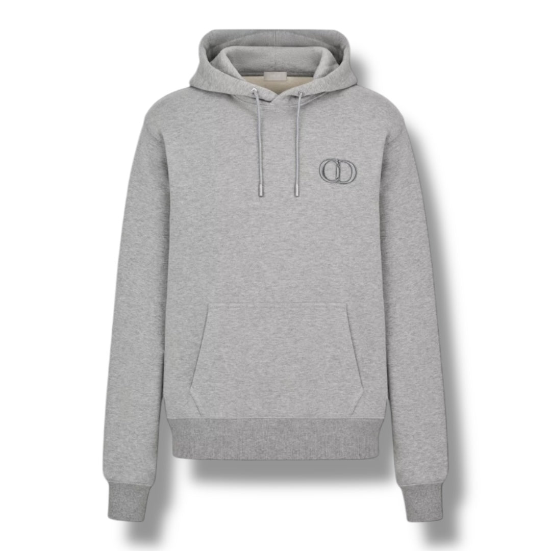 DIOR CD LOGO OTTH HOODIE GREY