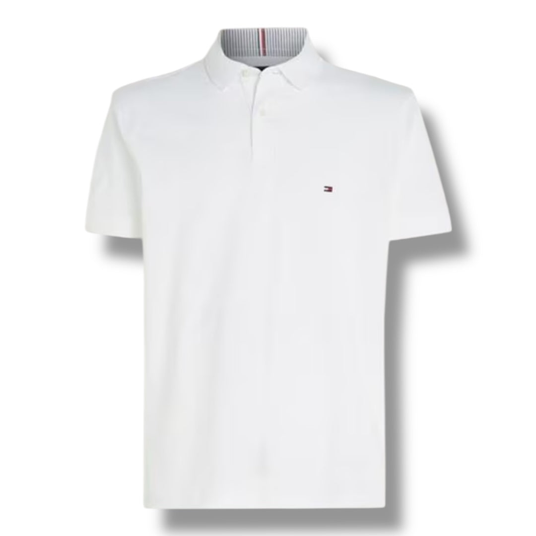 TOMMY HILFIGER CORE POLO SHIRT WHITE