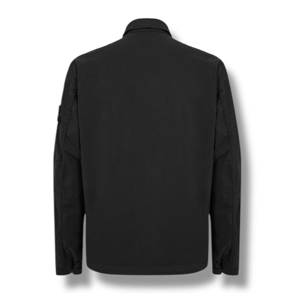 STONE ISLAND GD OVERSHIRT BLACK