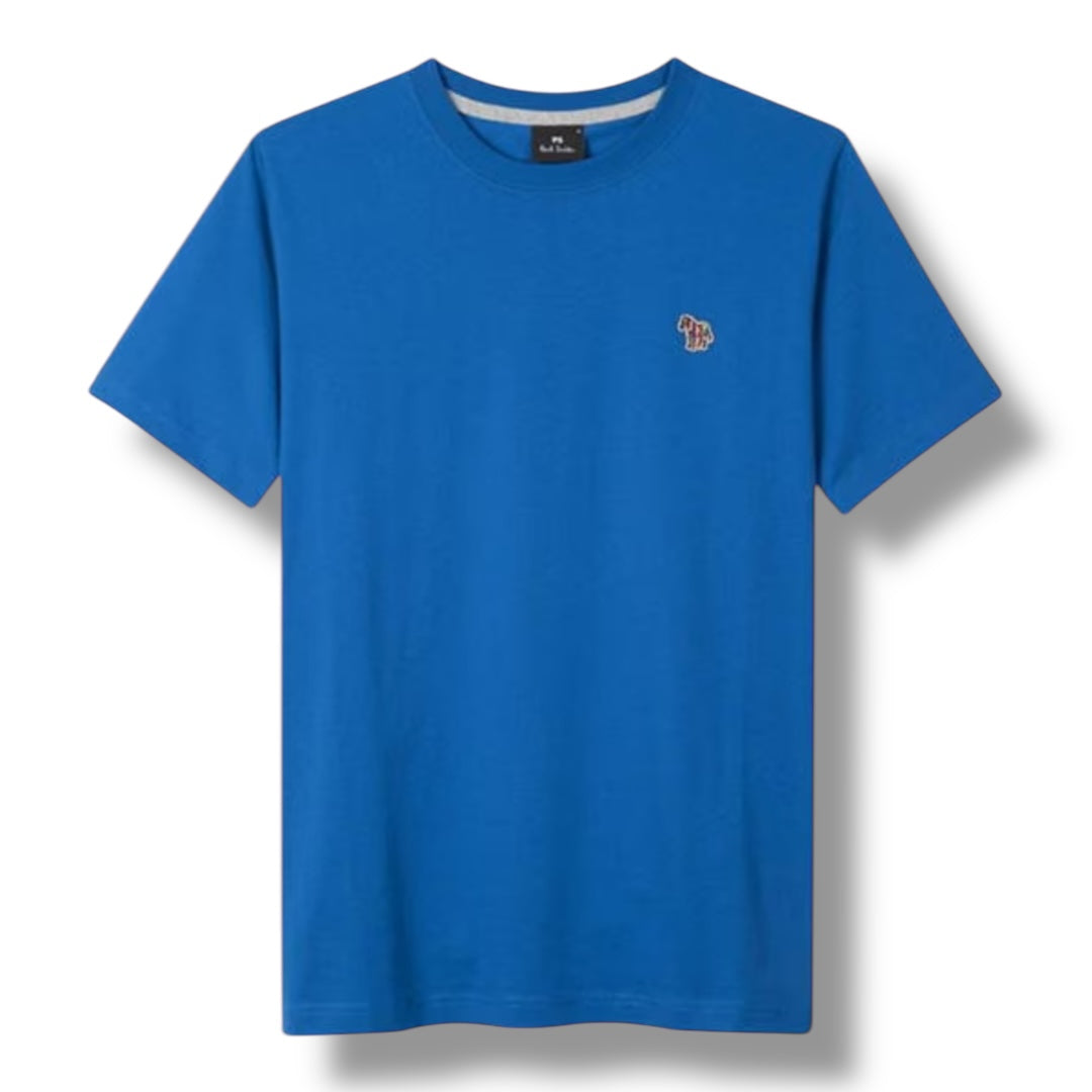 PAUL SMITH ZEBRA T-SHIRT ROYAL BLUE
