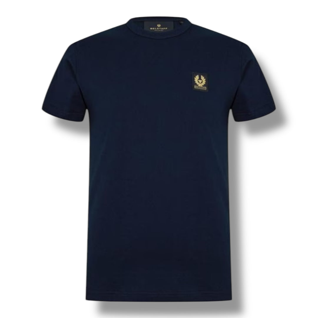 BELSTAFF PATCH LOGO T-SHIRT NAVY BLUE