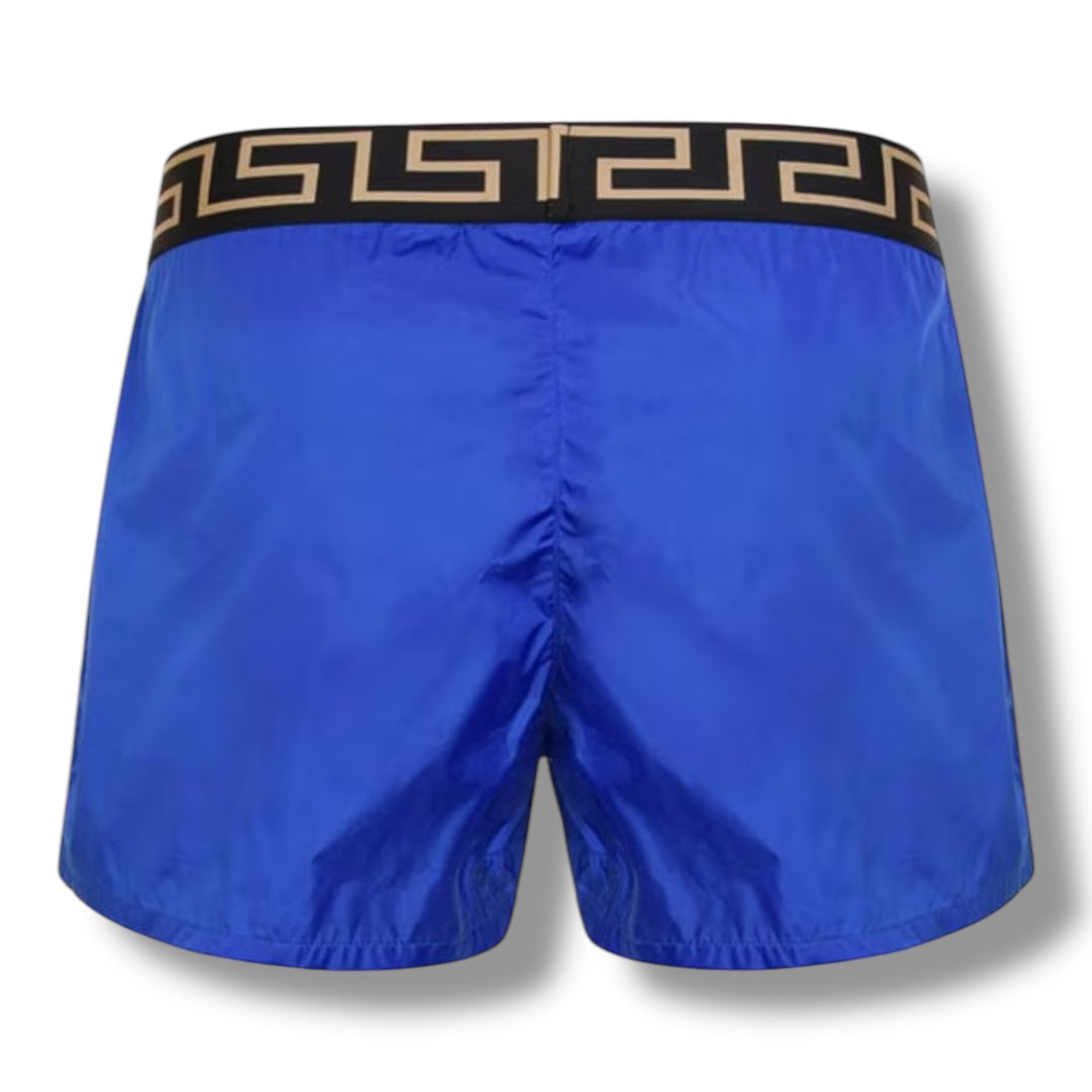 VERSACE ICON SWIM SHORTS ROYAL BLUE