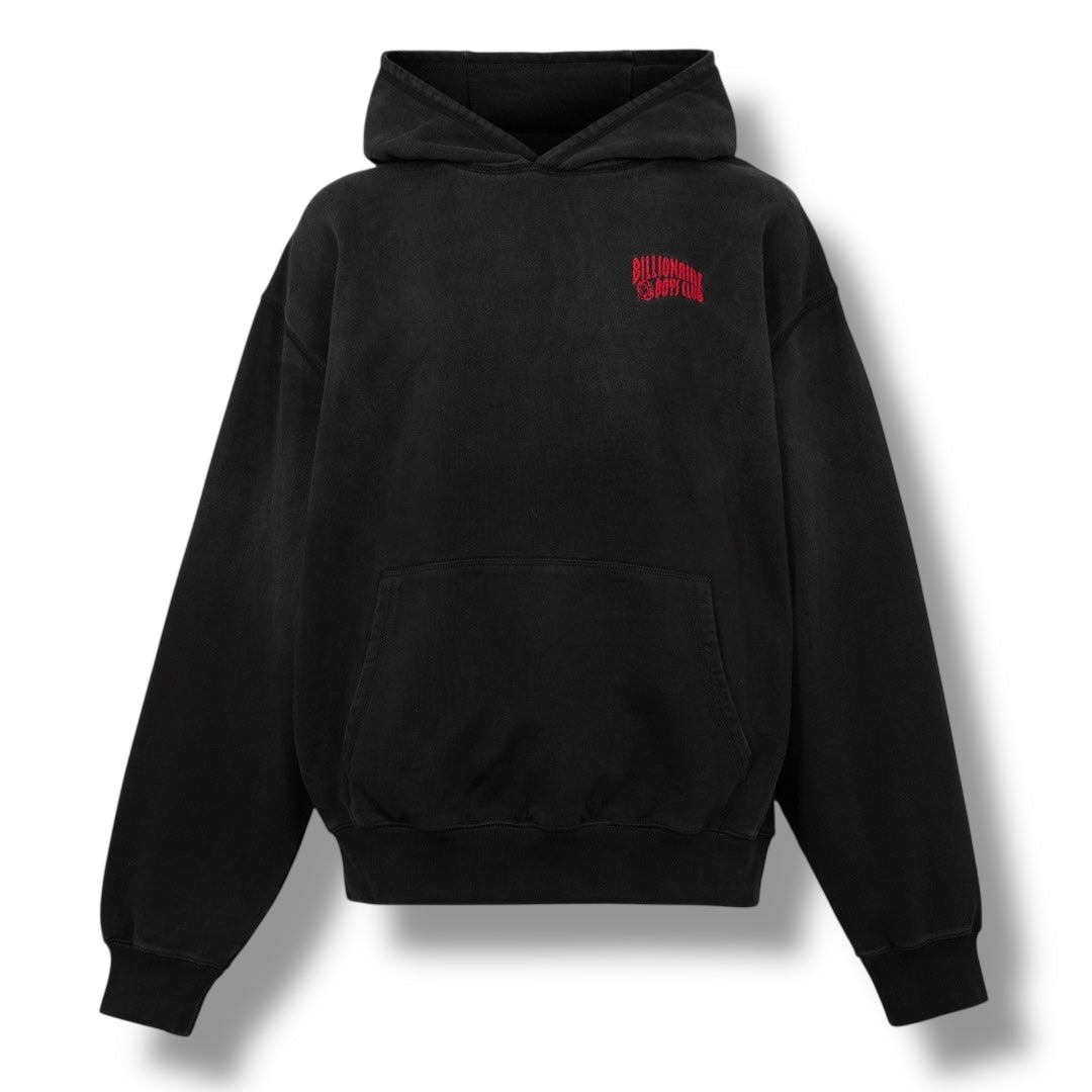 BILLIONAIRE BOYS CLUB SMALL ARCH OTTH HOODIE WASHED BLACK