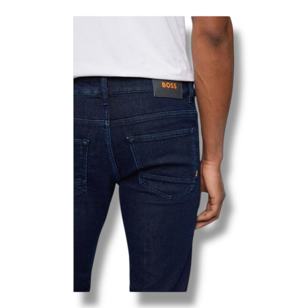 HUGO BOSS DEL SLIM JEANS DARK BLUE