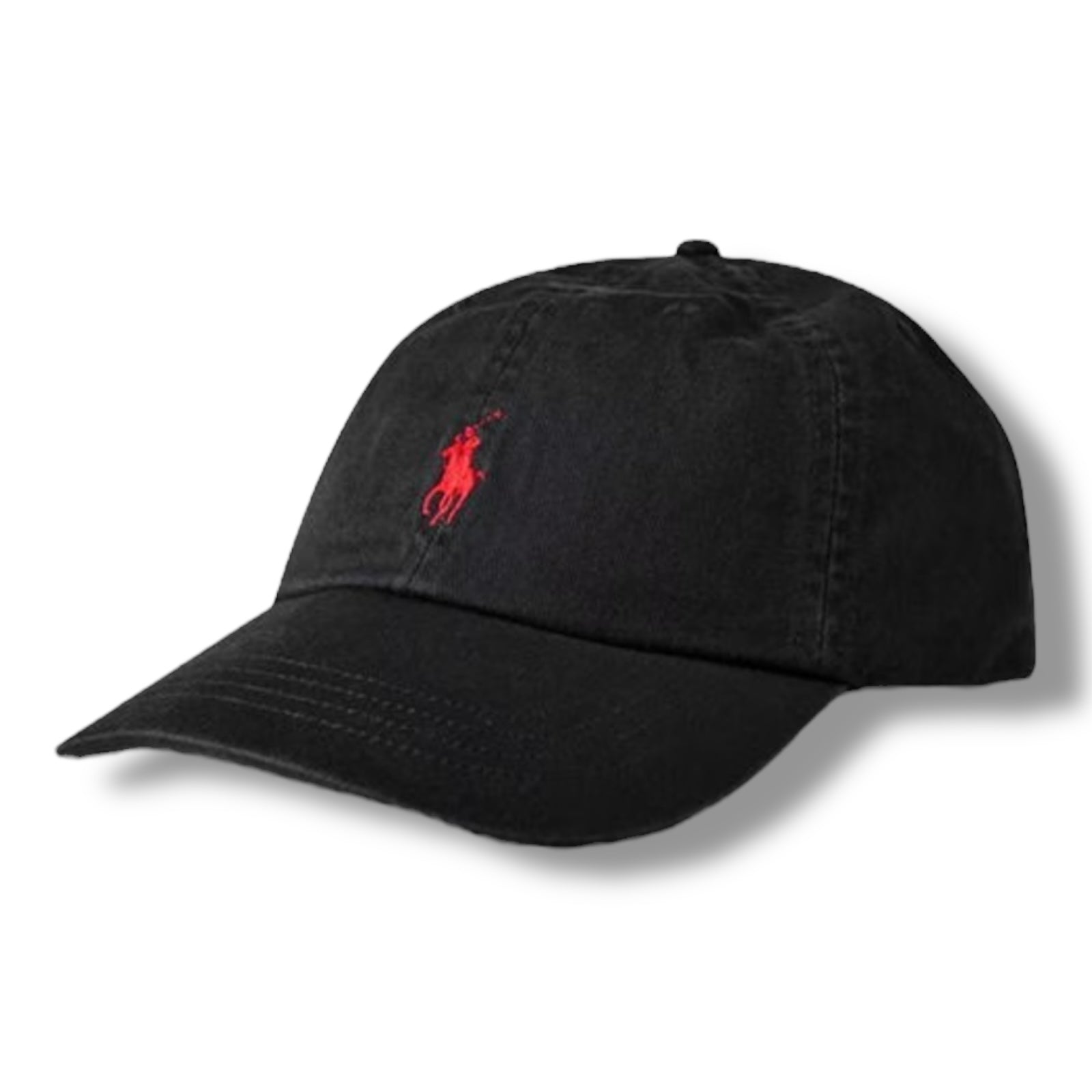 RALPH LAUREN CLASSIC BASEBALL CAP BLACK