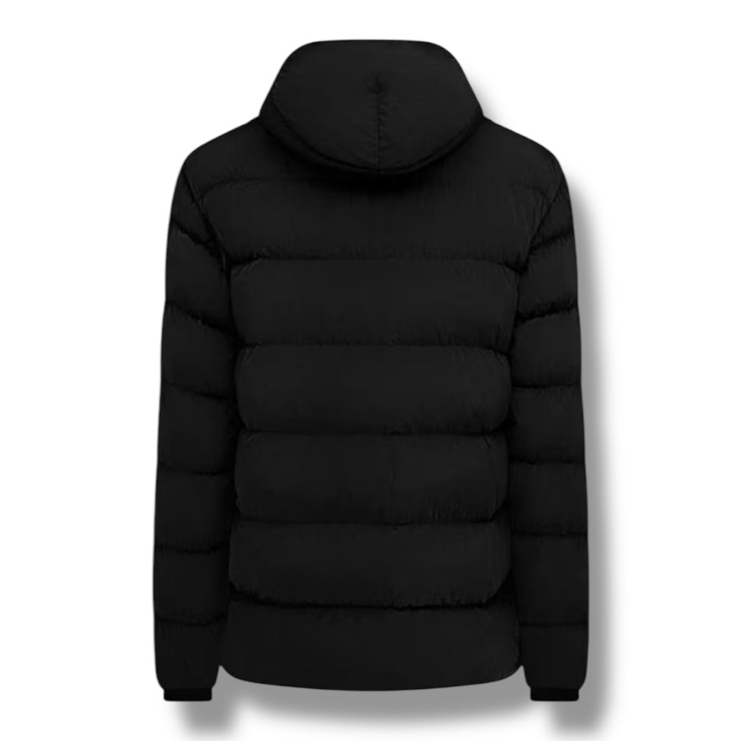 CP COMPANY CHROME-R GOGGLE DOWN JACKET BLACK