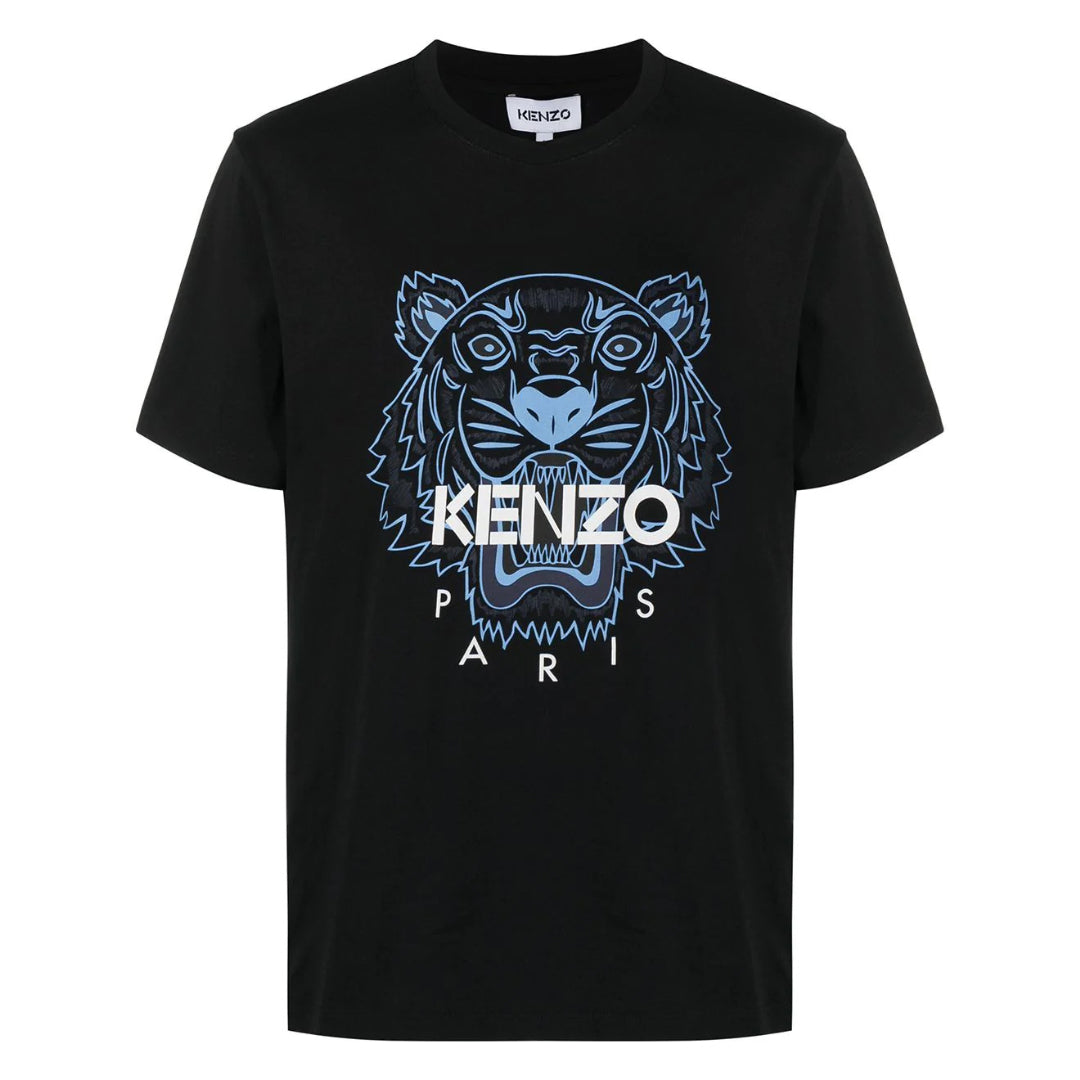 KENZO ICON TIGER T-SHIRT BLACK / BLUE