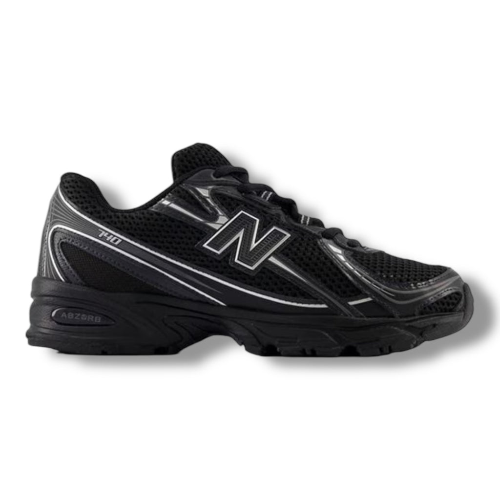 NEW BALANCE 740 TRAINERS BLACK