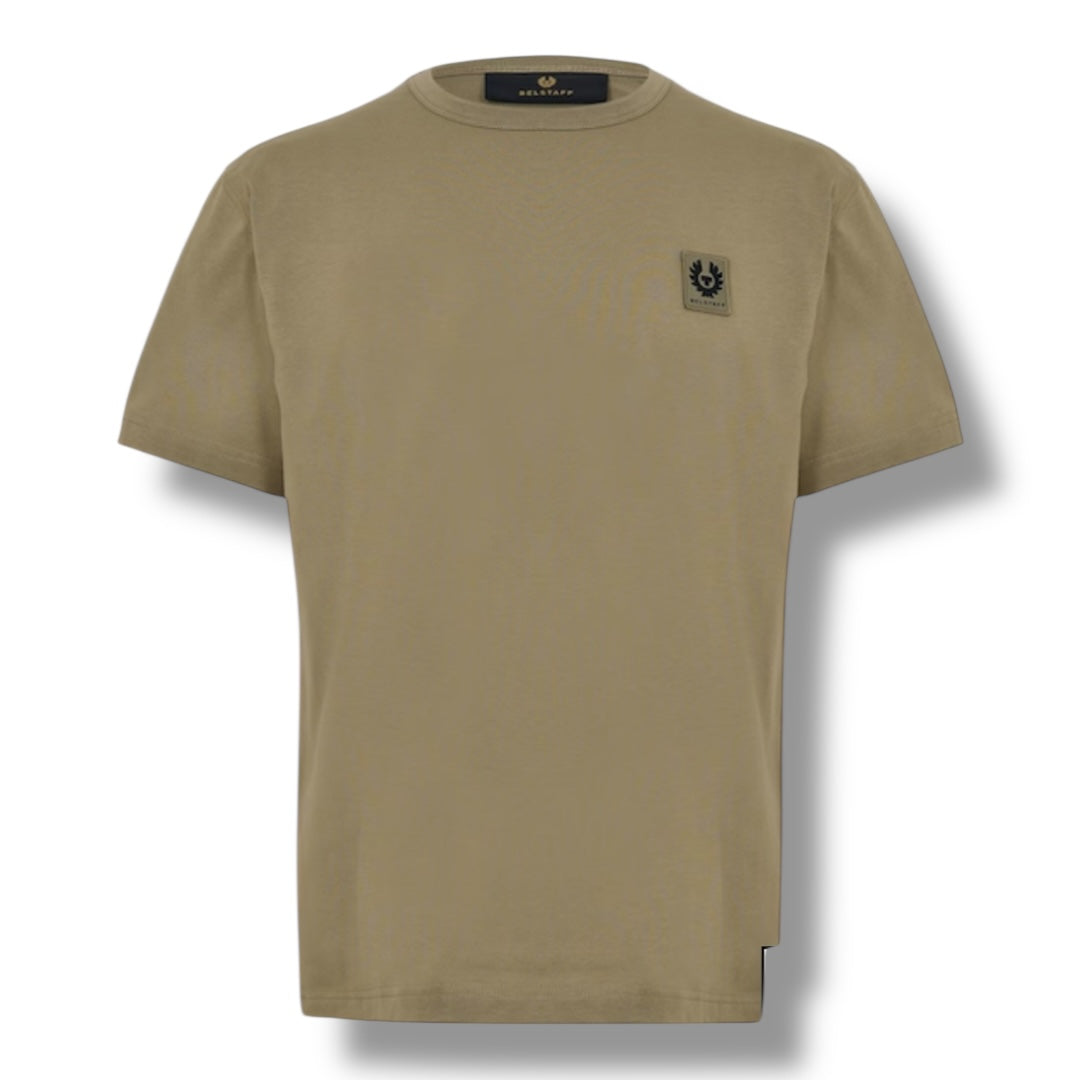 BELSTAFF PHOENIX PATCH LOGO T SHIRT ARMY GREEN