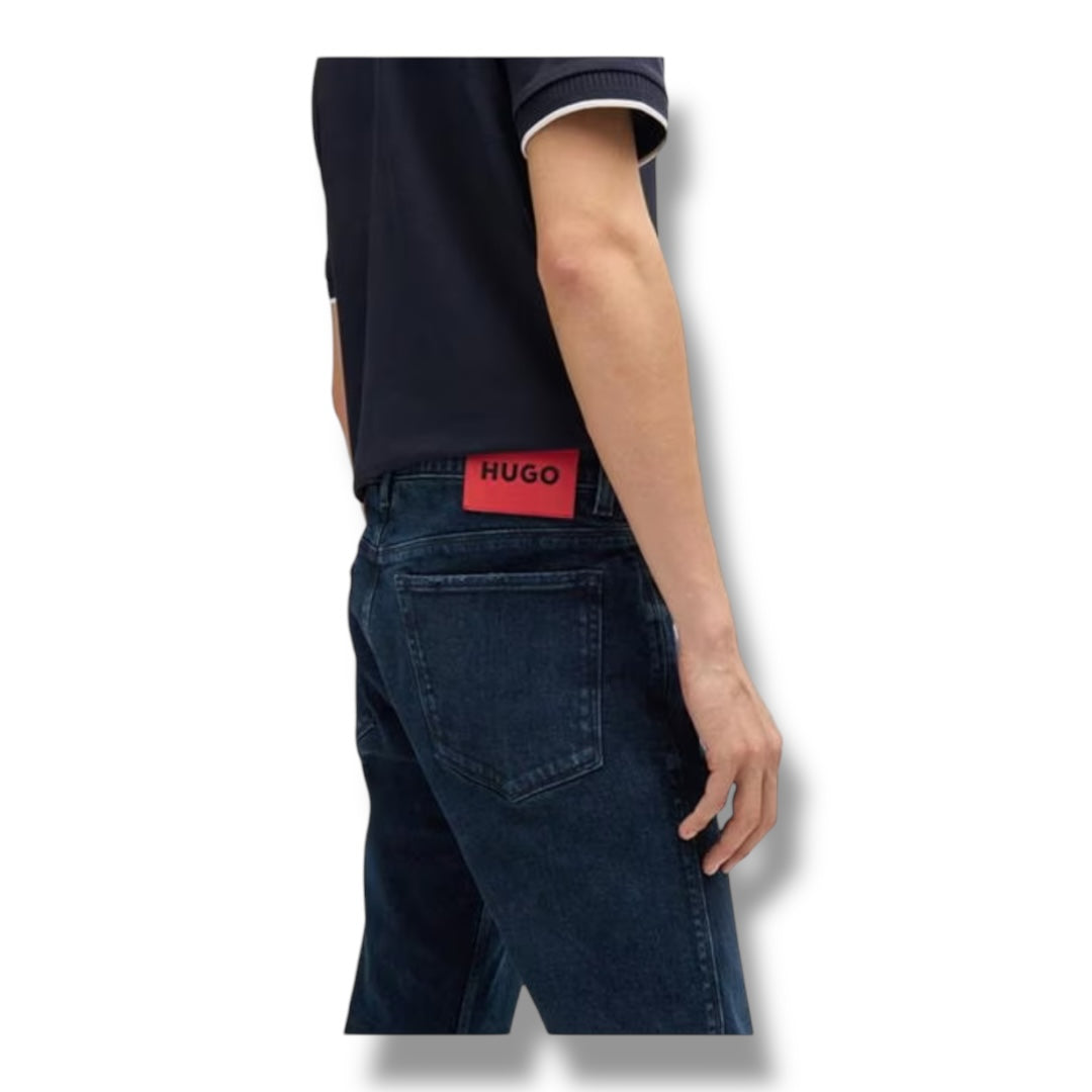 HUGO 708 SLIM JEANS BLUE