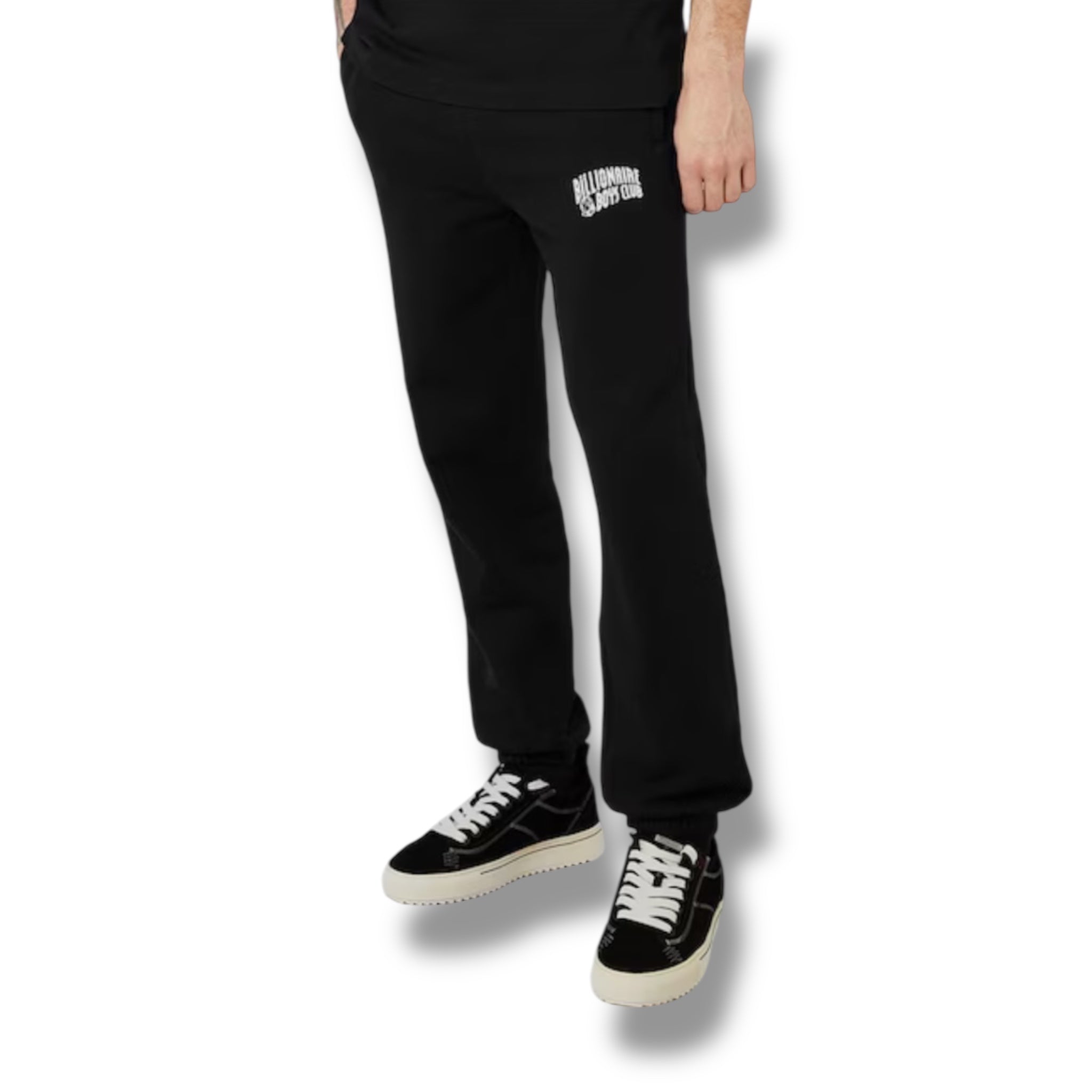 BILLIONAIRE BOYS CLUB BBC ARCH LOGO JOGGERS BLACK
