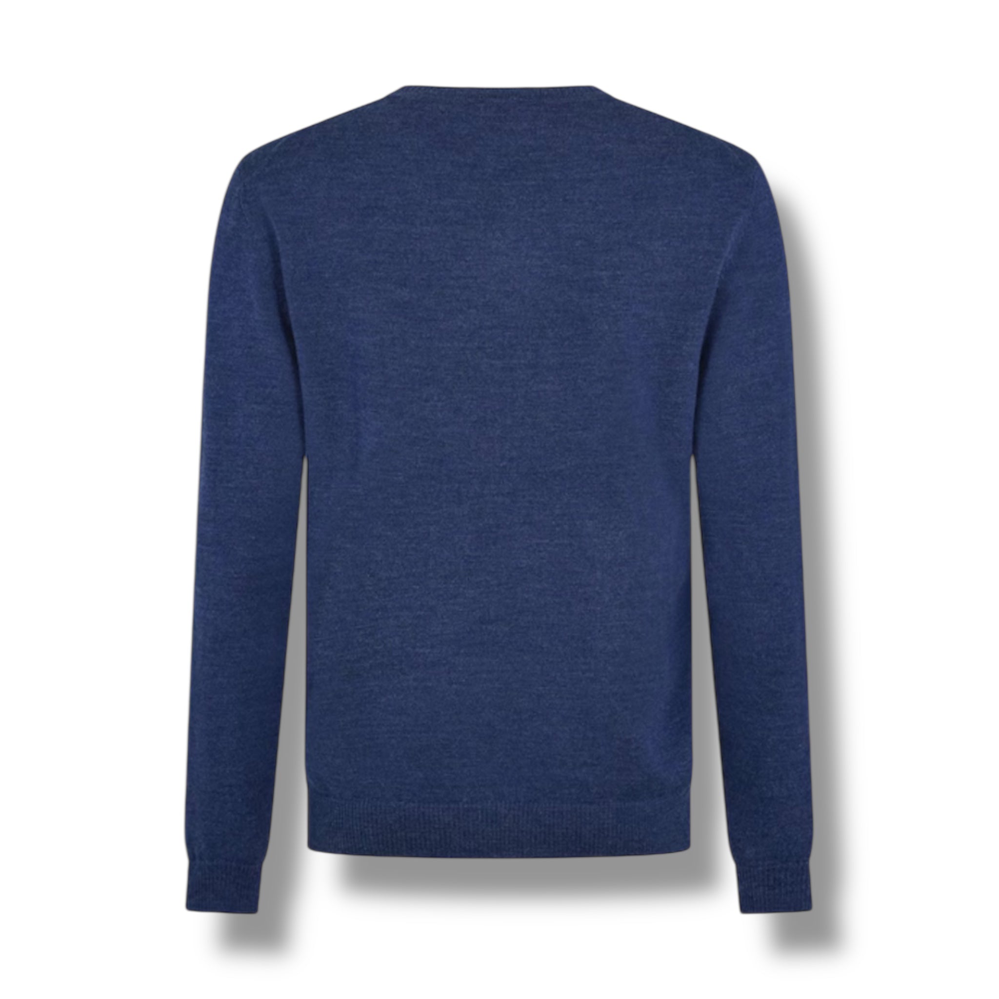 HUGO BOSS THIN KNIT SWEATER BLUE