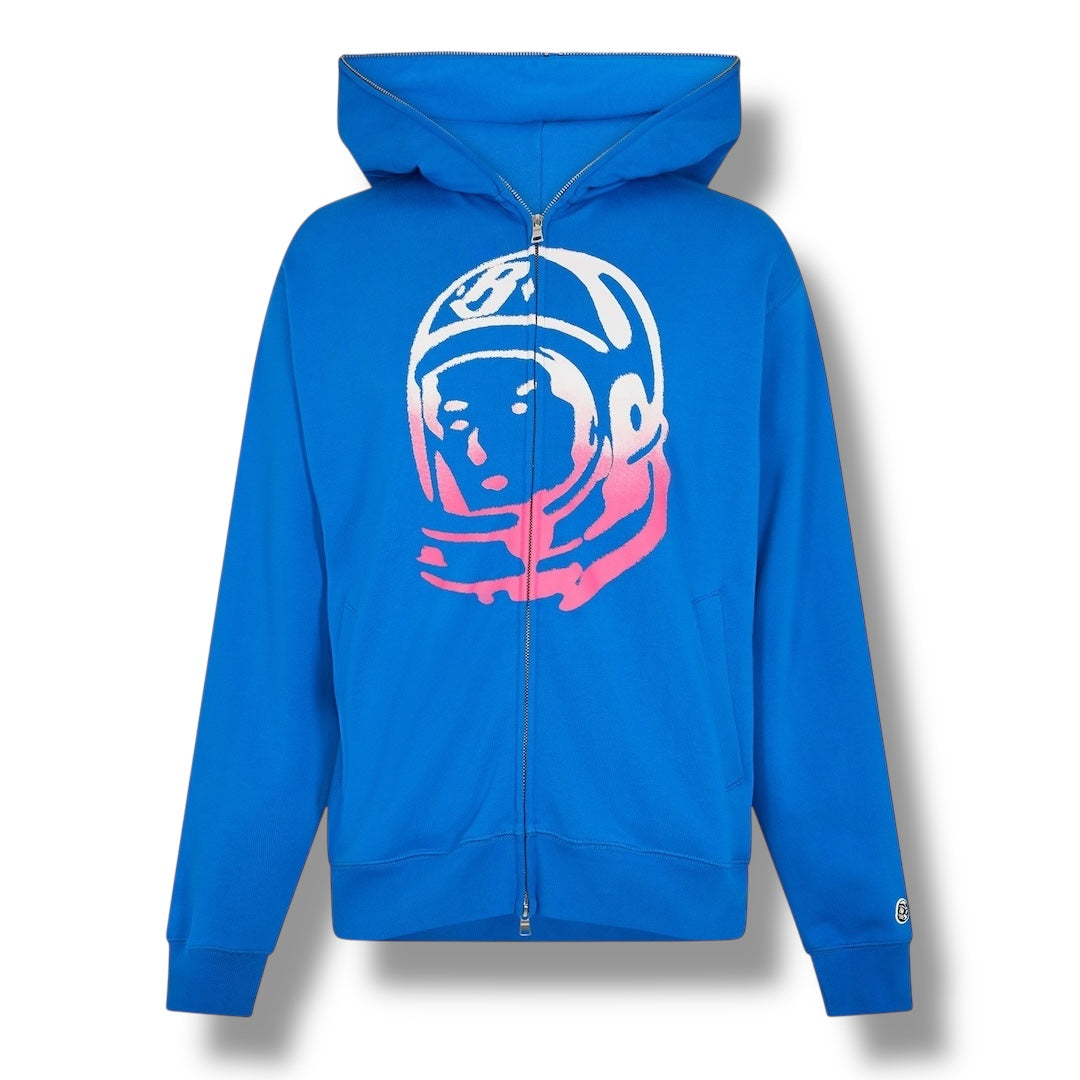 BILLIONAIRE BOYS CLUB ASTRO BOY ZIP UP HOODIE BLUE