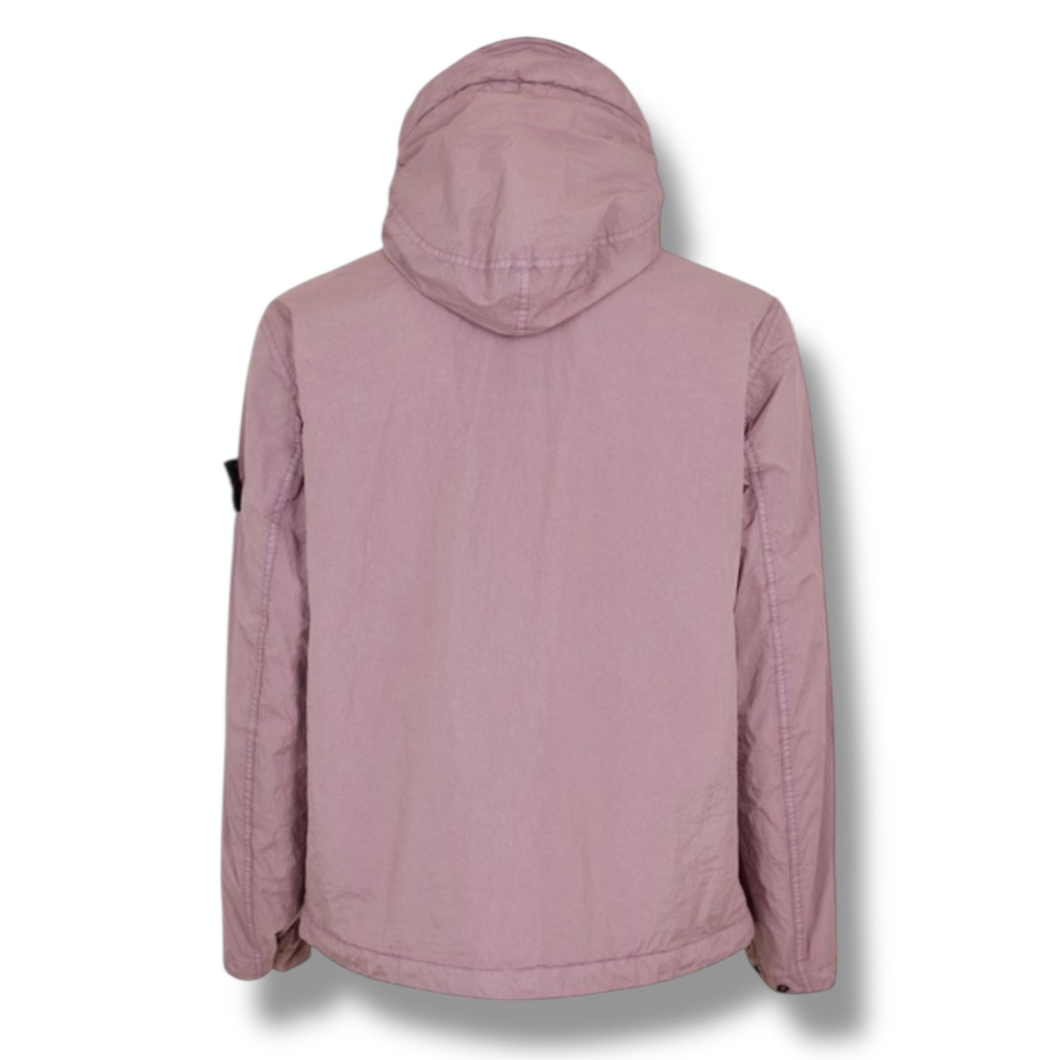 STONE ISLAND CRINKLE REPS HOODED JACKET PURPLE