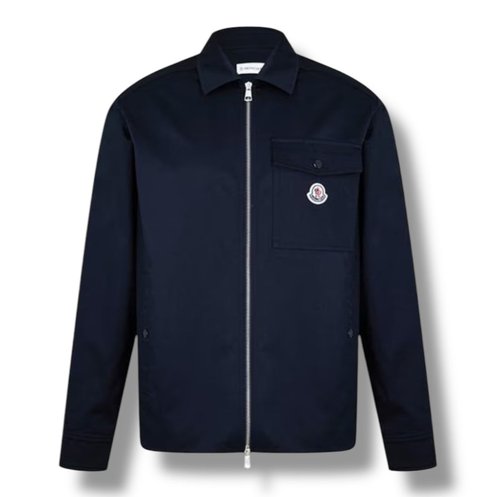 MONCLER OVERSHIRT NAVY BLUE
