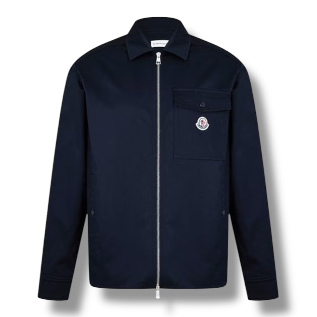 MONCLER OVERSHIRT NAVY BLUE
