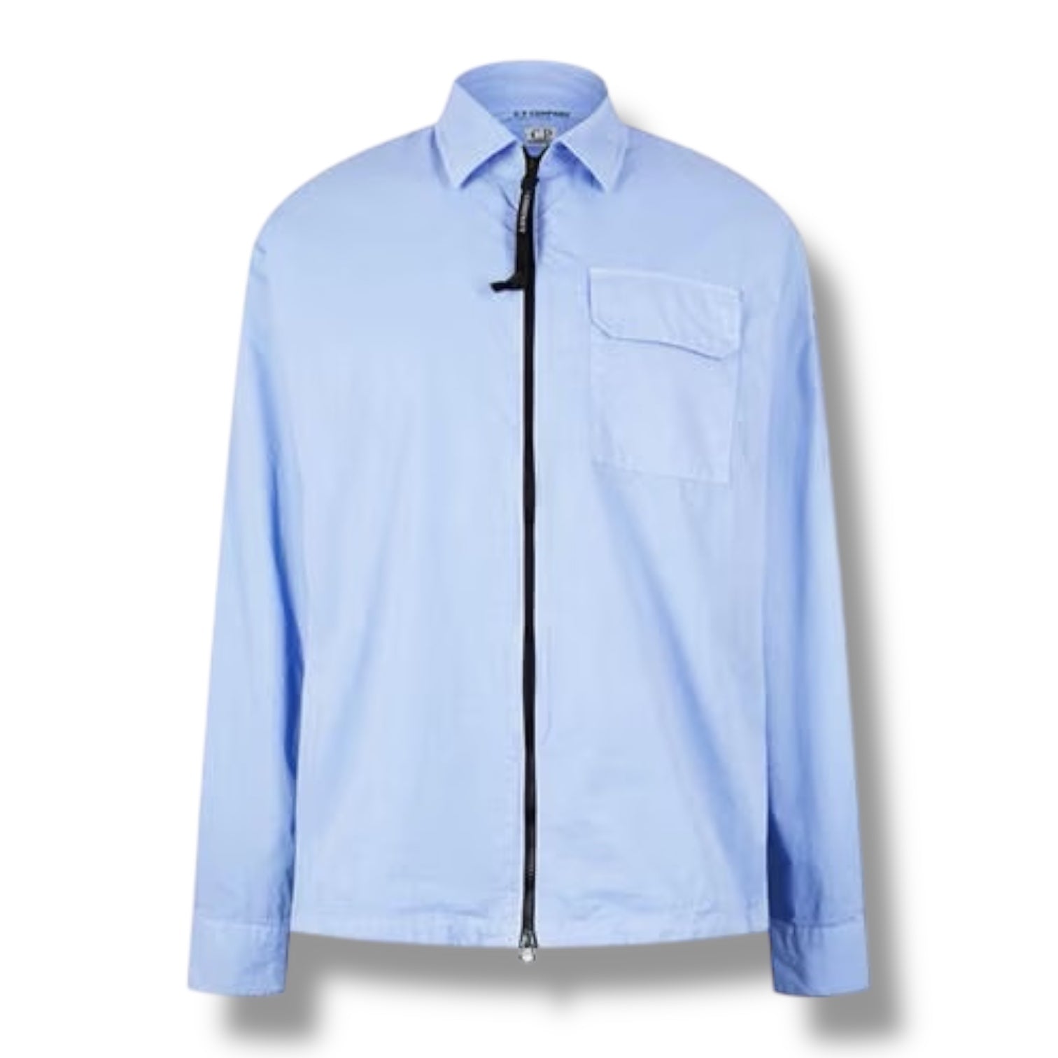 CP COMPANY LENS OVERSHIRT CERULEAN BLUE