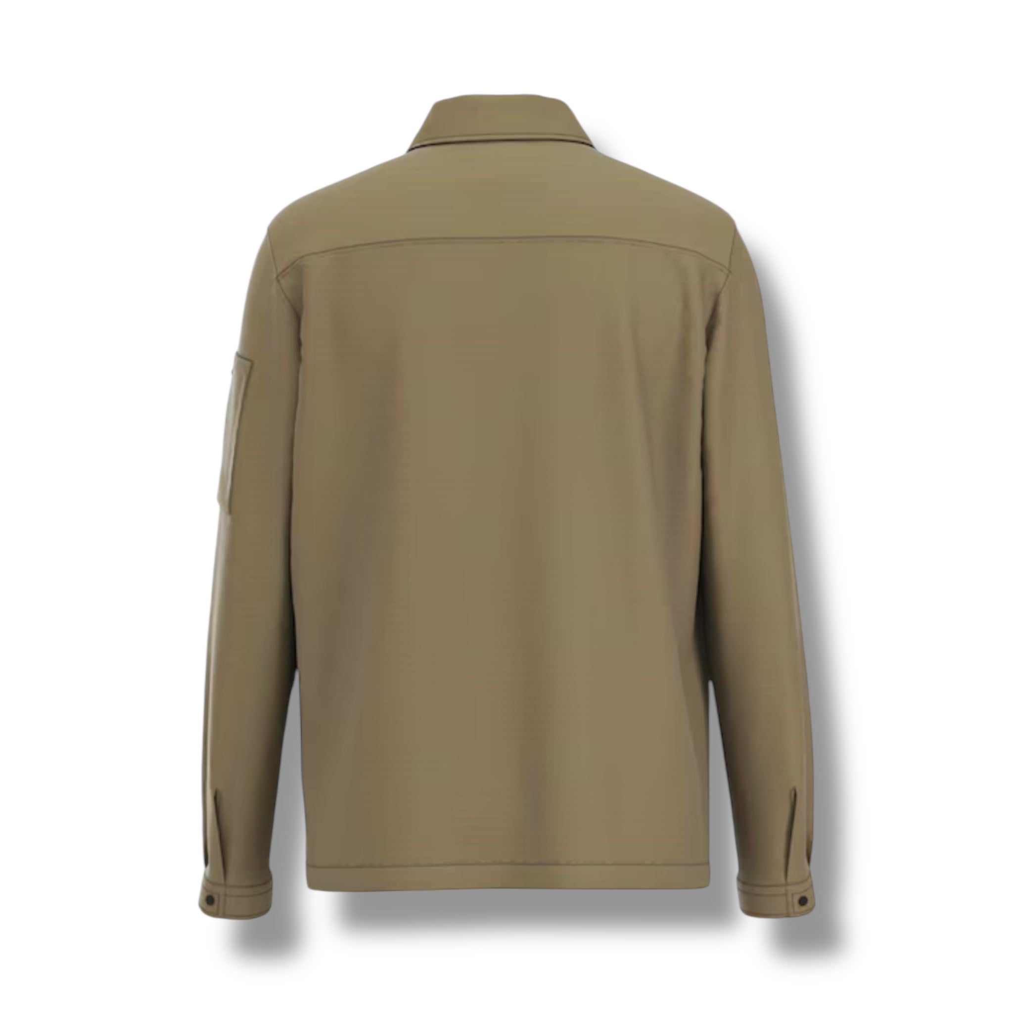 HUGO RED PATCH OVERSHIRT GREEN