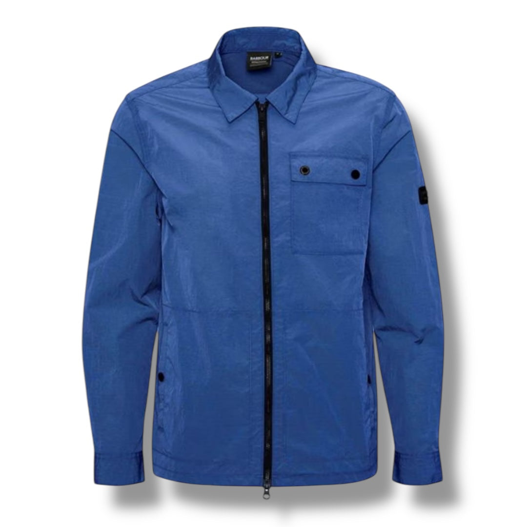 BARBOUR INTERNATIONAL OVERSHIRT BRIGHT BLUE