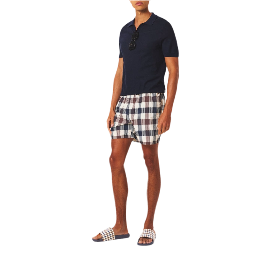 AQUASCUTUM SMALL CHECK SLIDERS
