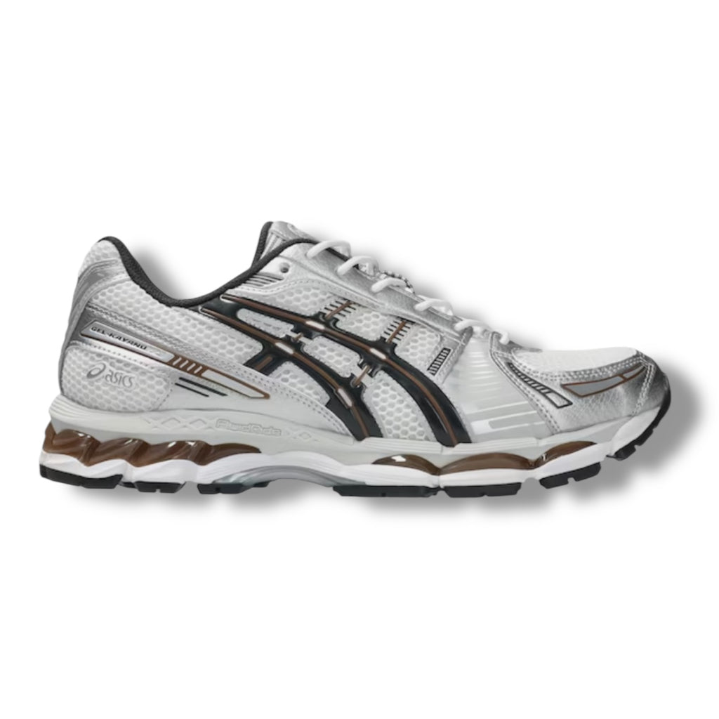 ASICS GEL-KAYANO 12.1 TRAINERS WHITE GRAPHITE
