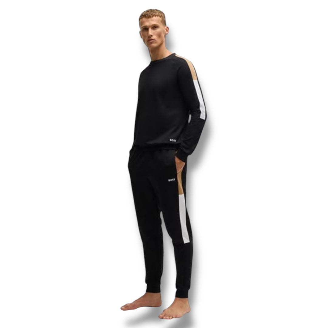 HUGO ICONIC FULL TRACKSUIT BLACK