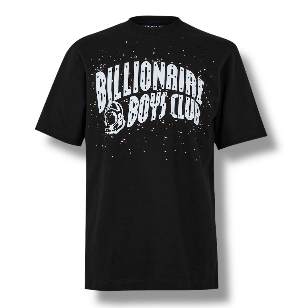 BILLIONAIRE BOYS CLUB EMBELLISHED ARCH T-SHIRT BLACK