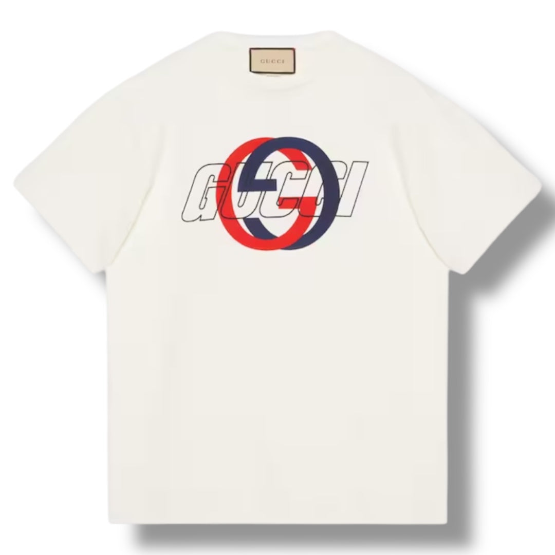 GUCCI GG INTERLOCK T-SHIRT BEIGE