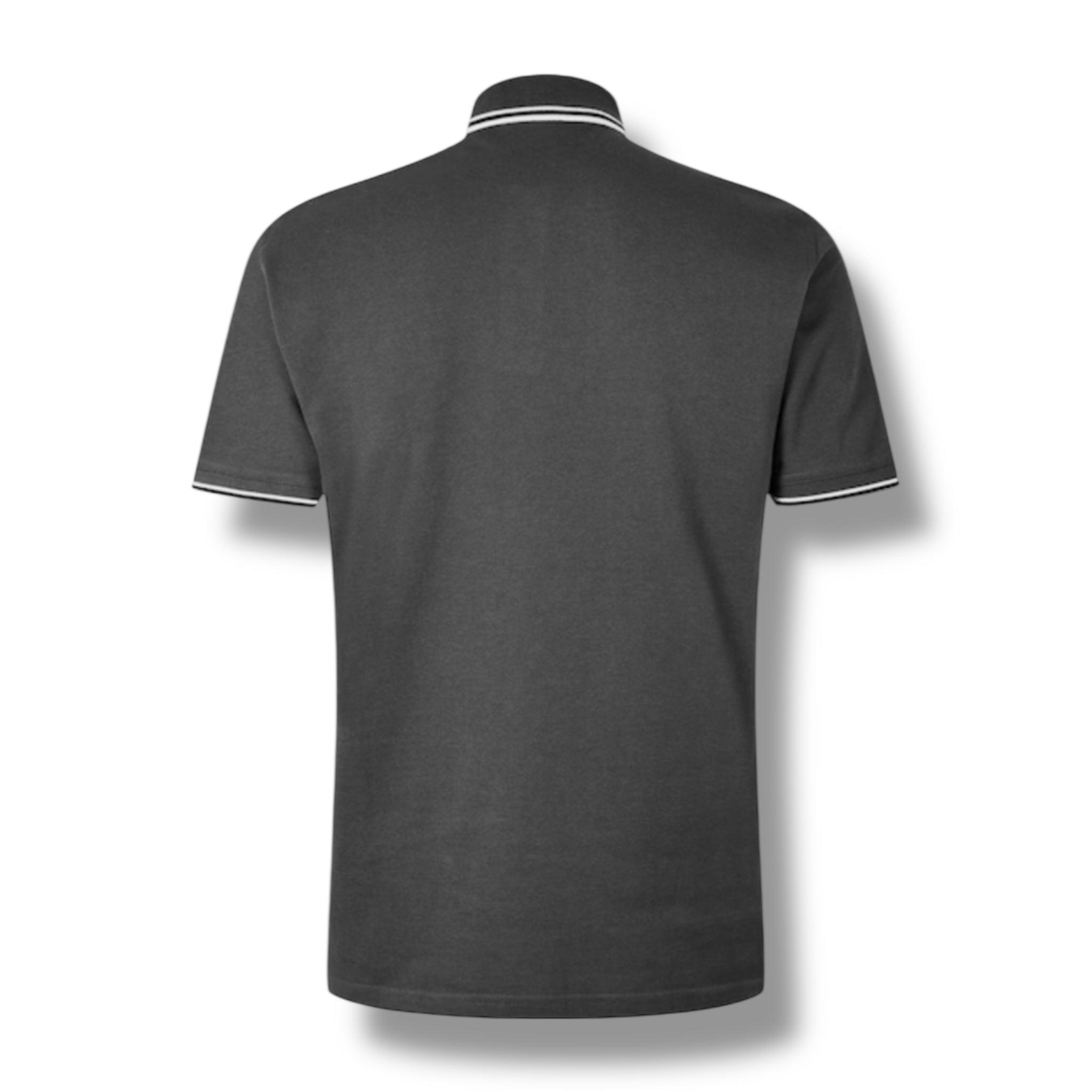 BARBOUR INTERNATIONAL POLO SHIRT DARK GREY