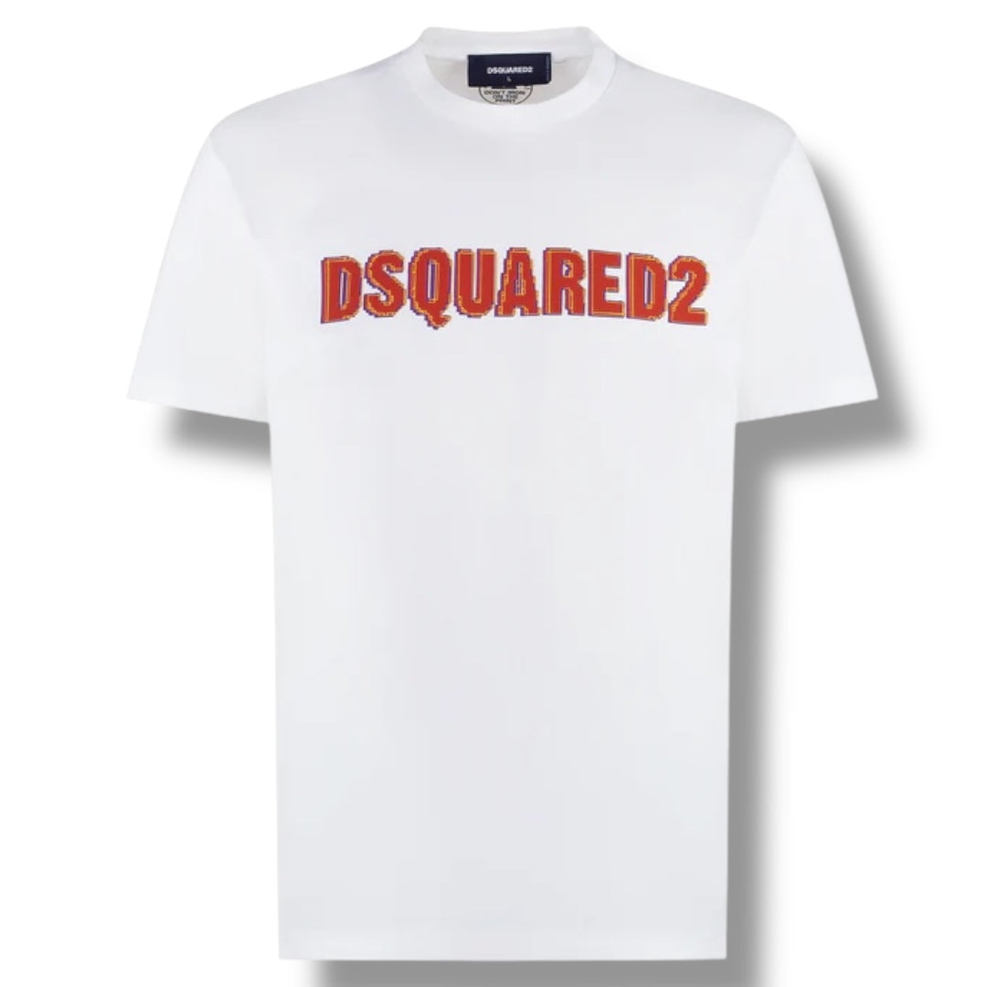 DSQUARED2 PIXEL T-SHIRT WHITE