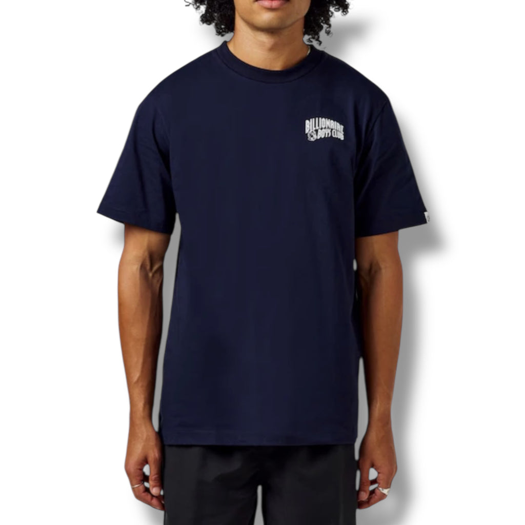 BILLIONAIRE BOYS CLUB SMALL ARCH T-SHIRT NAVY BLUE