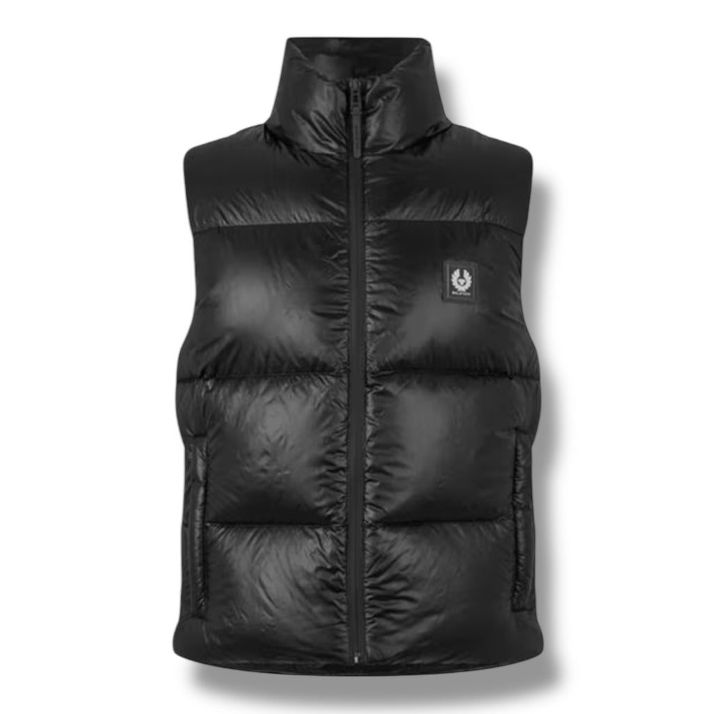 BELSTAFF PUFFER GILET BLACK