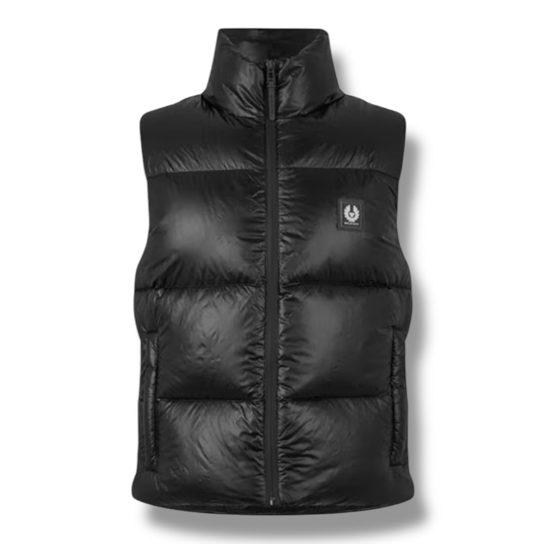BELSTAFF PUFFER GILET BLACK