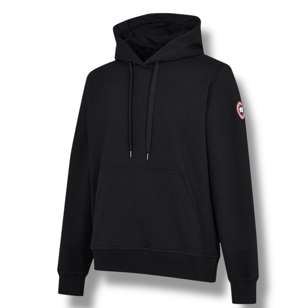 CANADA GOOSE HURON HOODIE BLACK