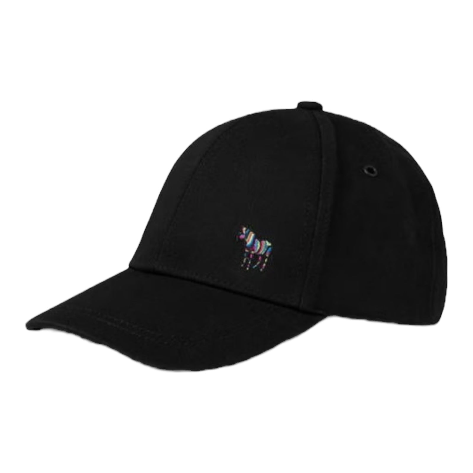 PAUL SMITH ZEBRA BASEBALL CAP BLACK
