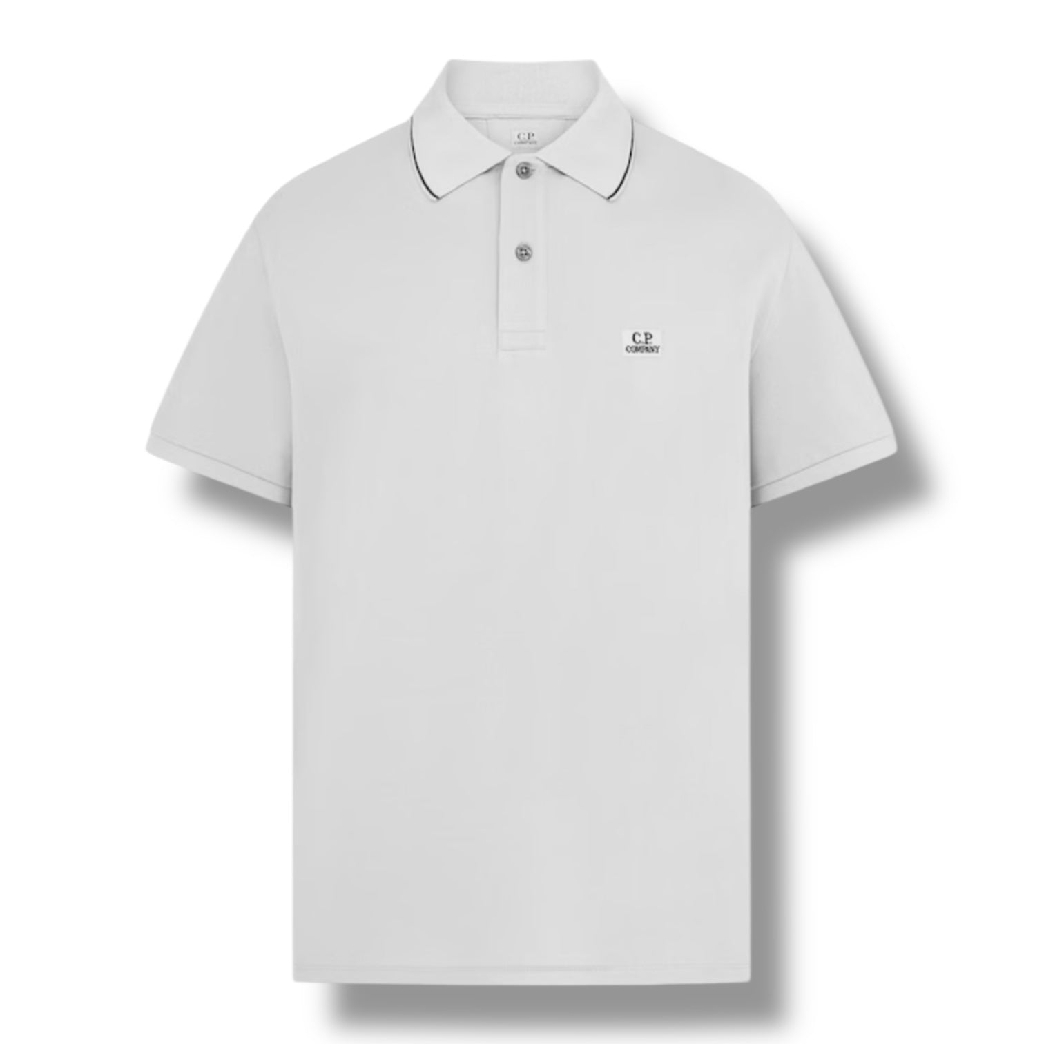 CP COMPANY POLO SHIRT WHITE