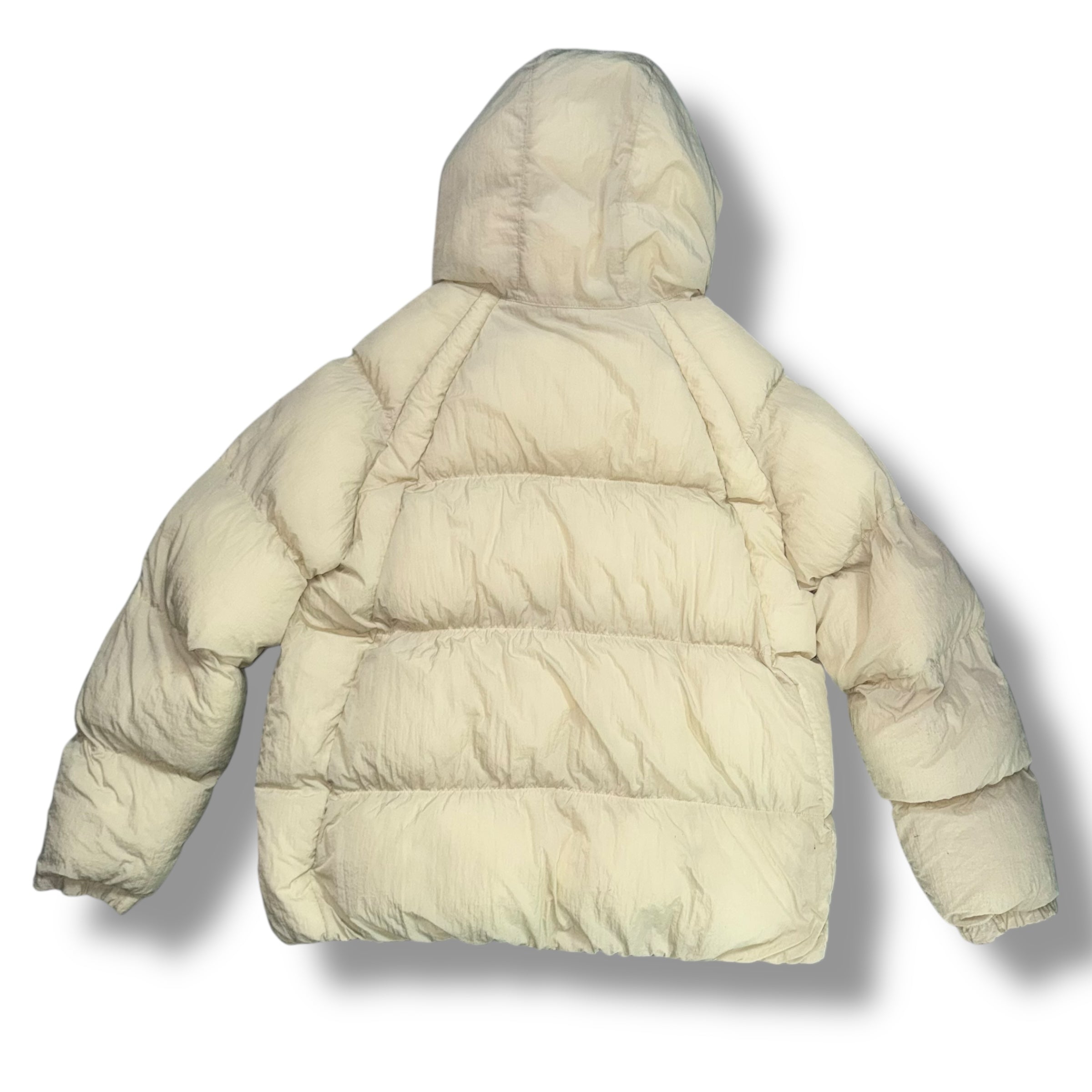 NIKE AIR JORDAN PUFFER COAT BEIGE