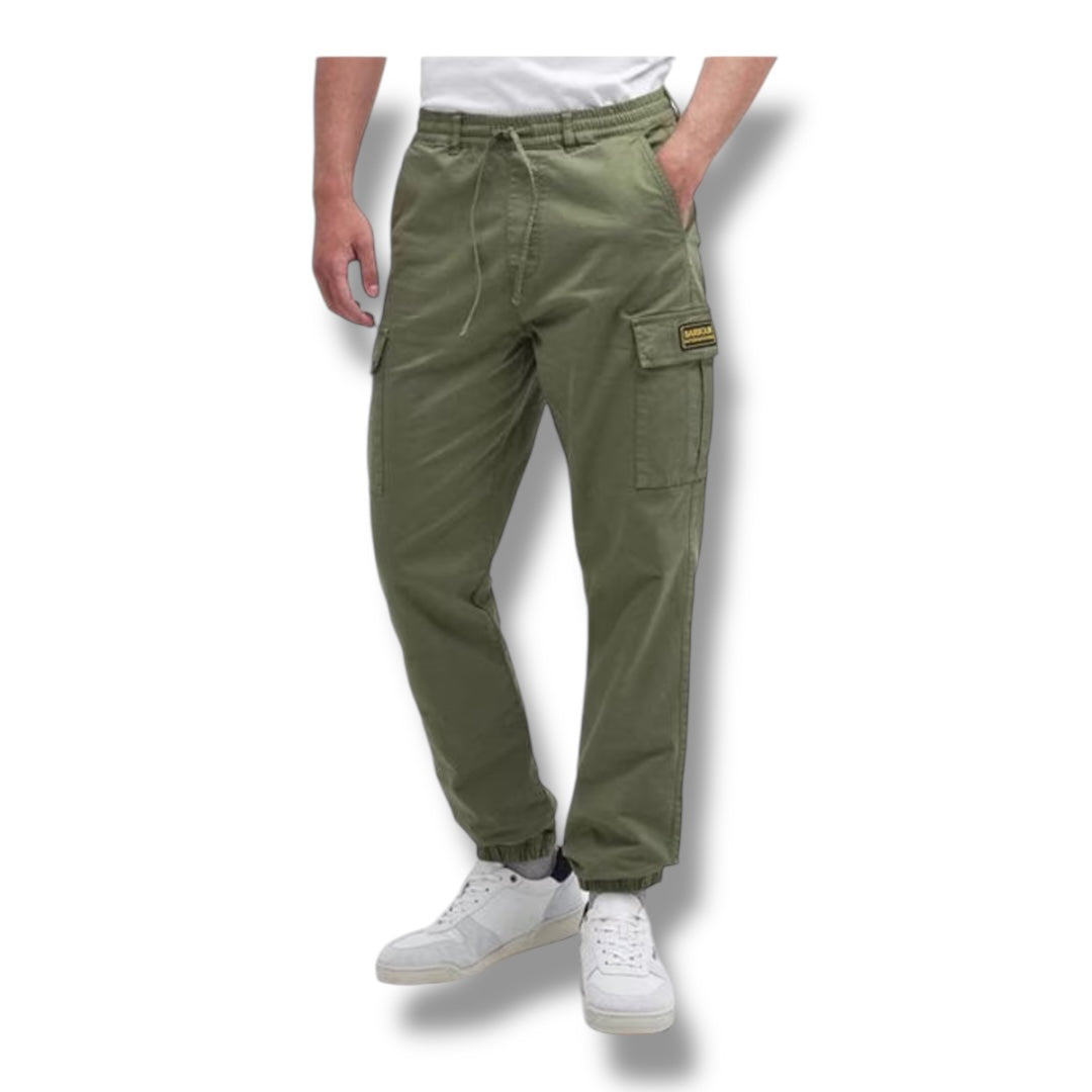 BARBOUR INTERNATIONAL CARGO PANTS OLIVE GREE