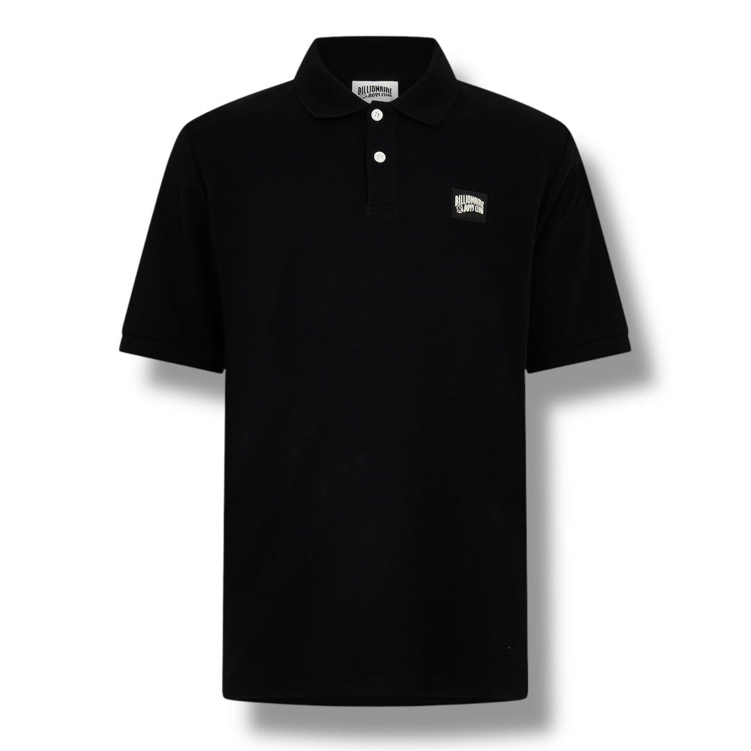 BILLIONAIRE BOYS CLUB ARCH BOX POLO SHIRT BLACK
