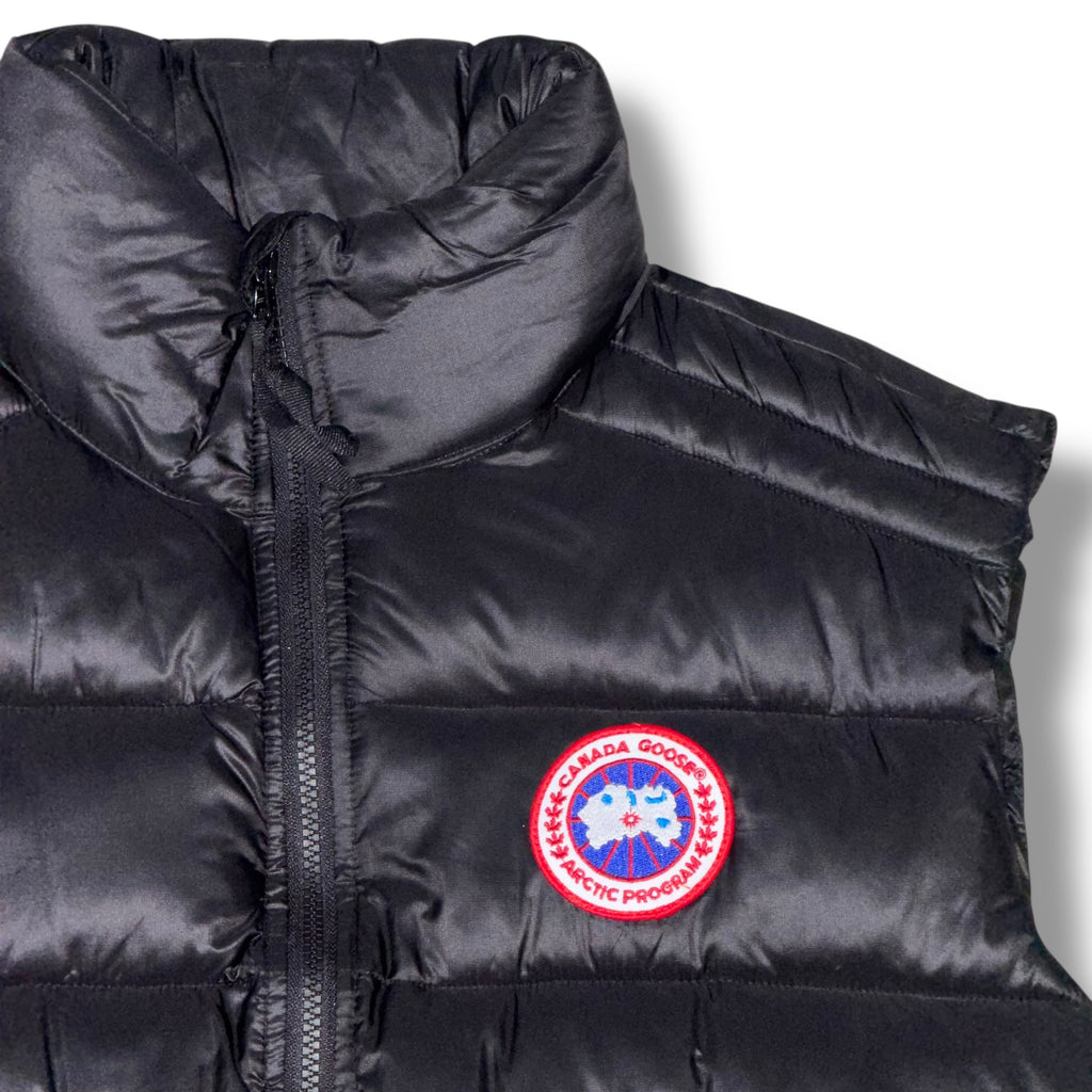 CANADA GOOSE CROFTON PADDED GILET BLACK