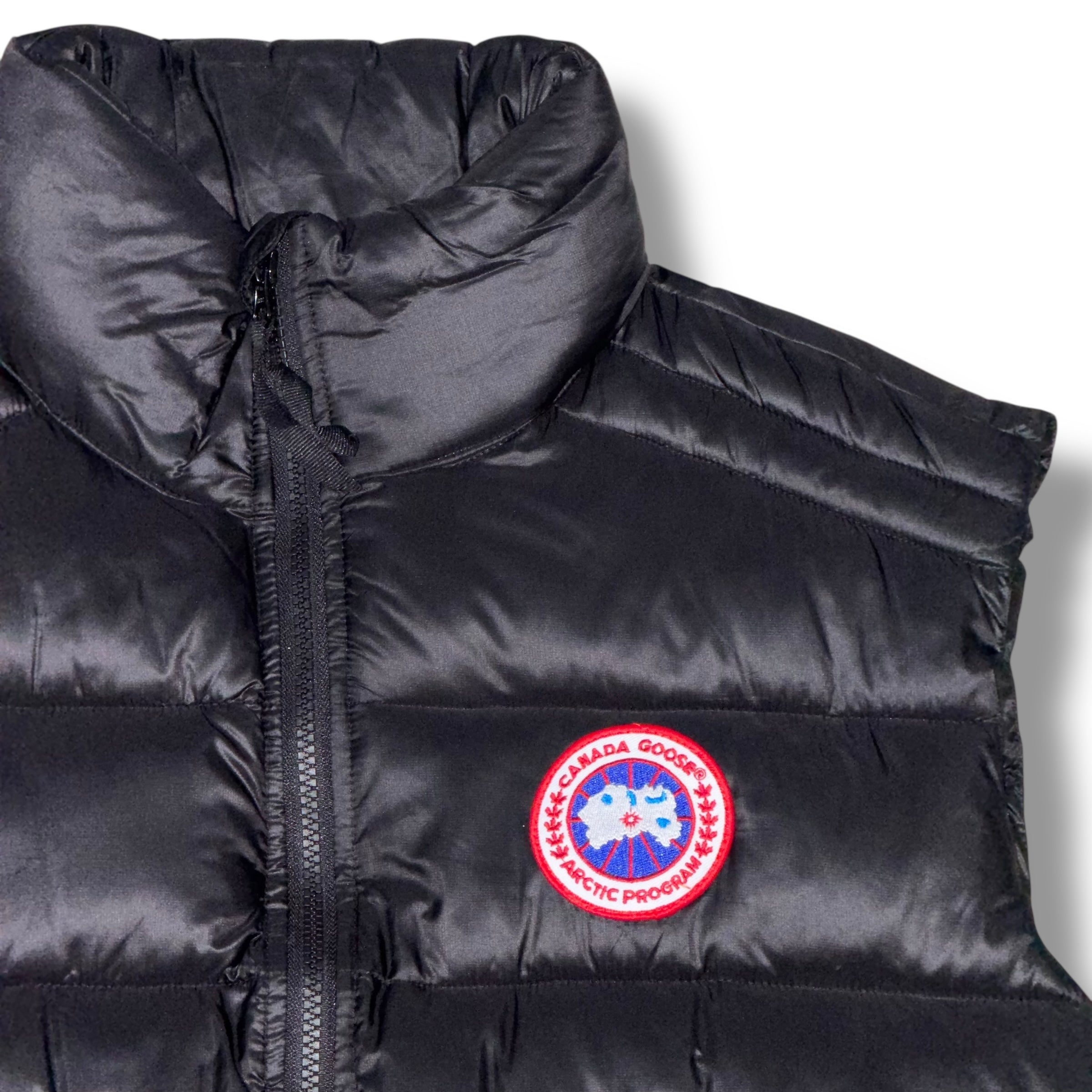 CANADA GOOSE CROFTON PADDED GILET BLACK