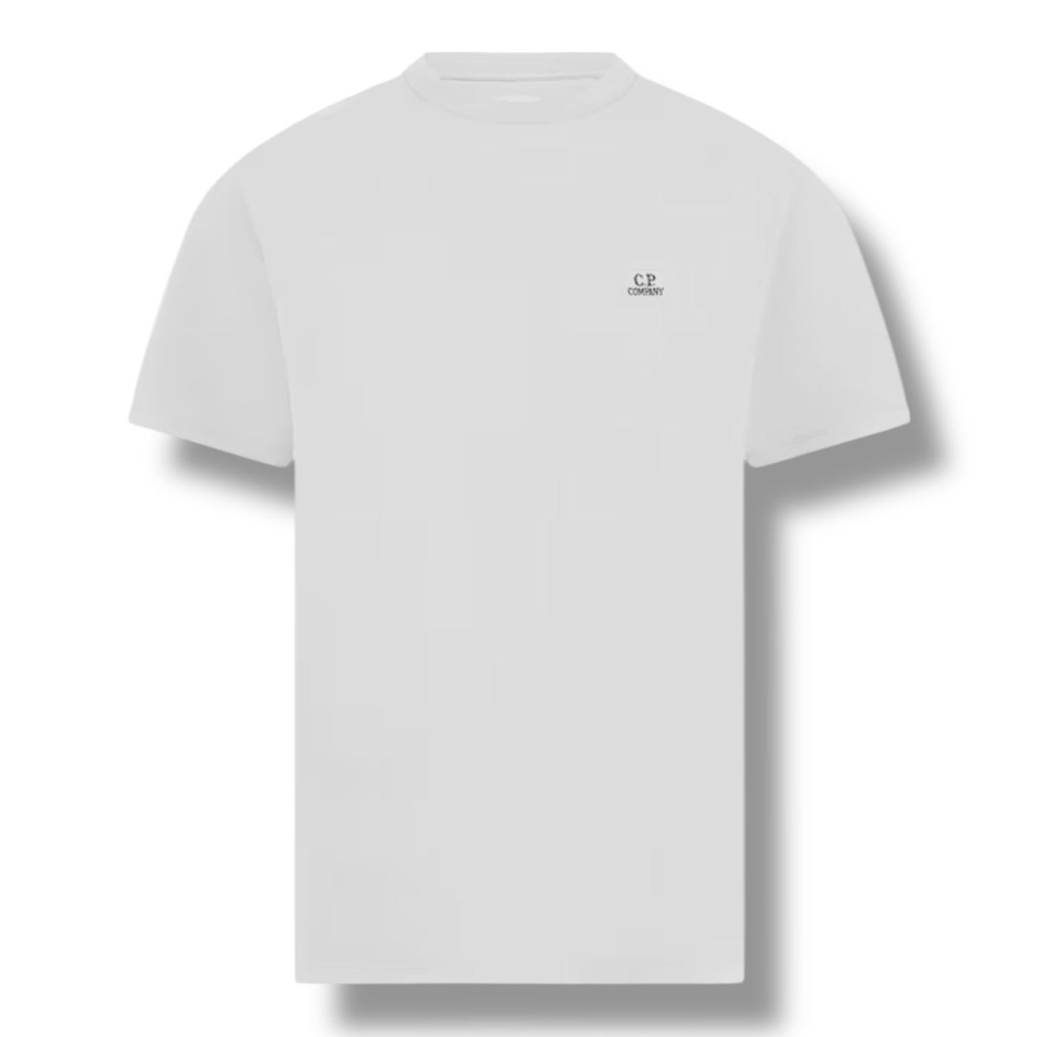 CP COMPANY SMALL LOGO T-SHIRT WHITE