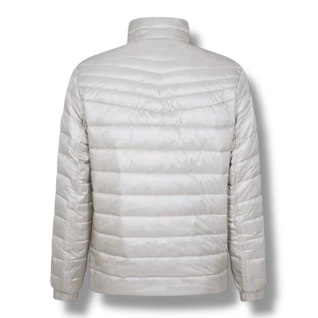 HUGO BOSS ODEN LIGHTWEIGHT PADDED JACKET LIGHT BEIGE