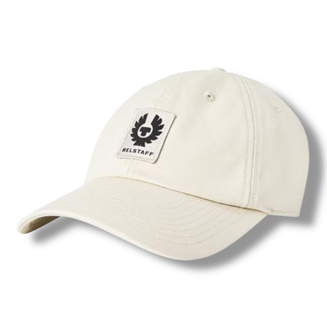 BELSTAFF PATCH LOGO BASEBALL CAP BEIGE